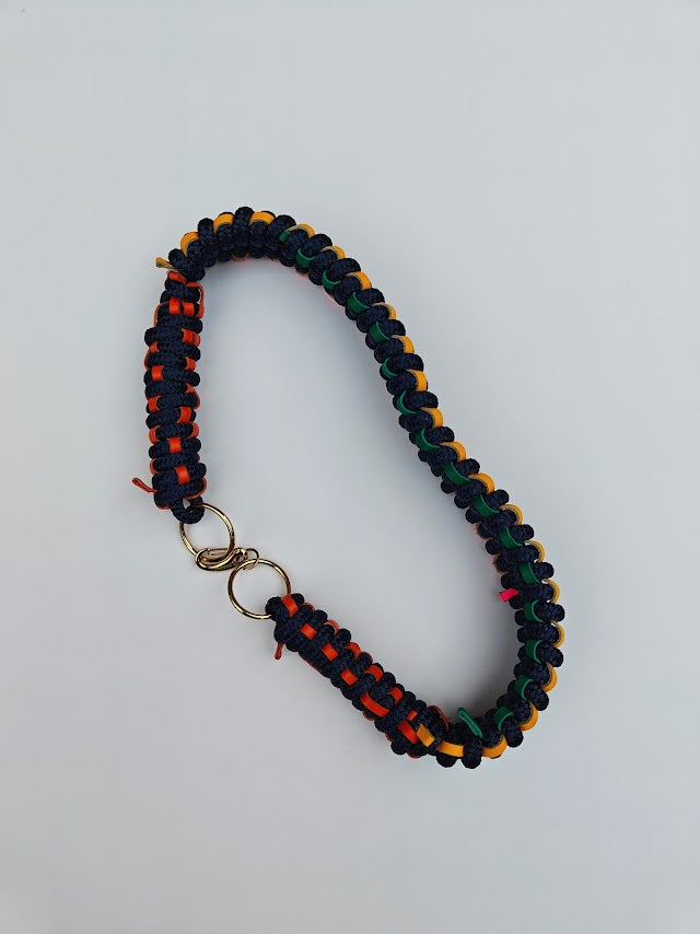 Mekeda Rope and Leather Necklace