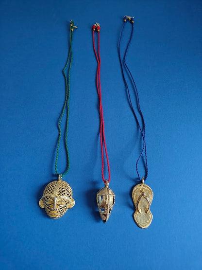 Royal Slipper Pendant Necklace
