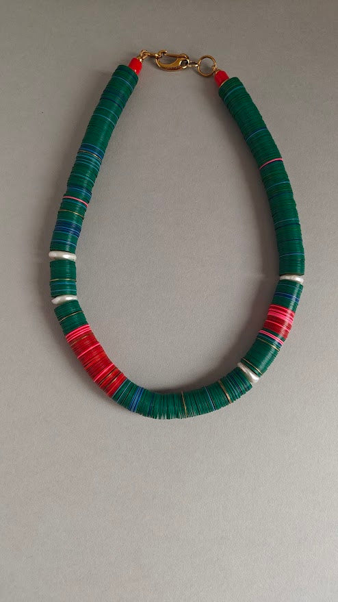 Nala Vinyl Beads Necklace
