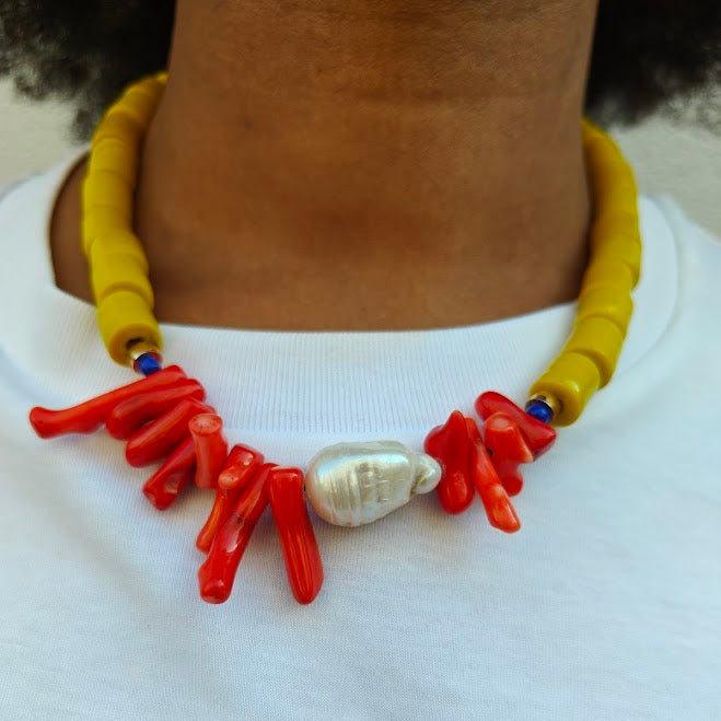 Nhyira Beaded Necklace